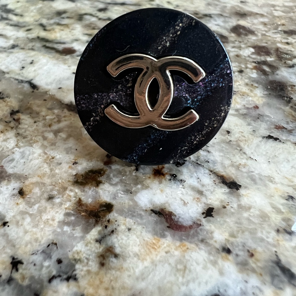 Vintage Button Ring